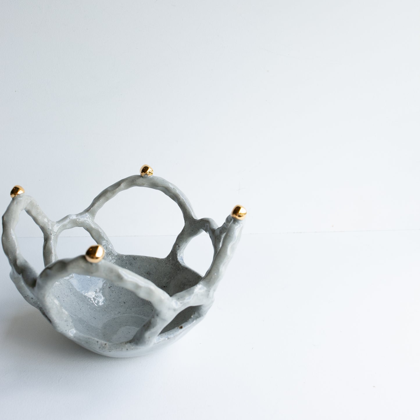 Claire | Loop bowl | GOLD | Everyday Collection