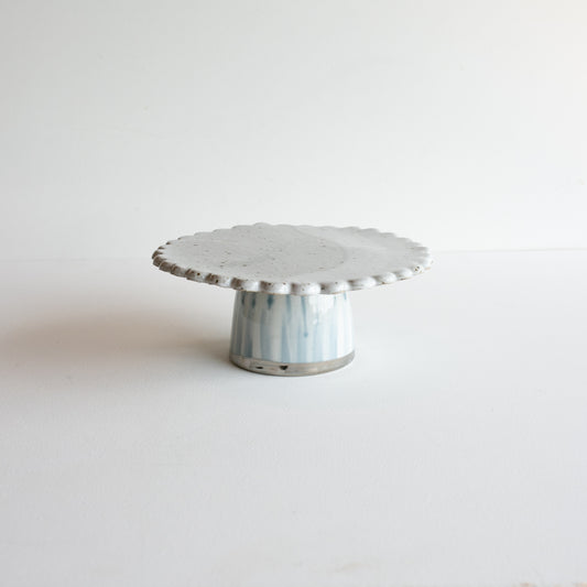 LILY PLATINUM cake stand Small