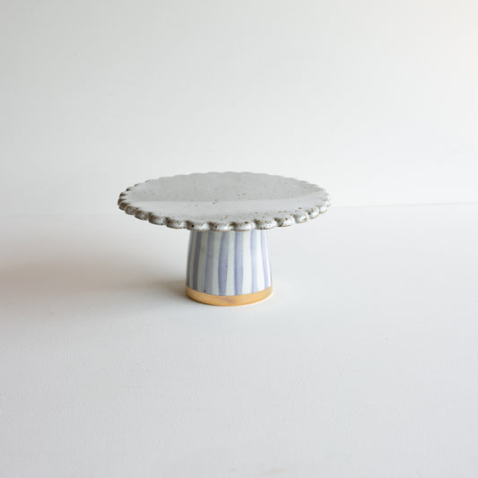 LUCY PLATINUM cake stand Small