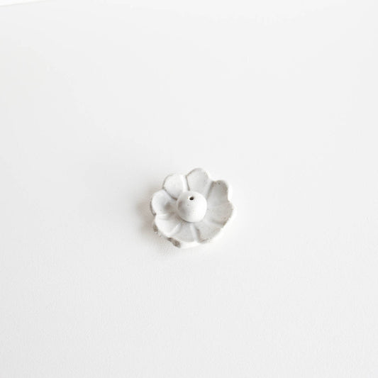 Clare | Stoneware flower Incense holder