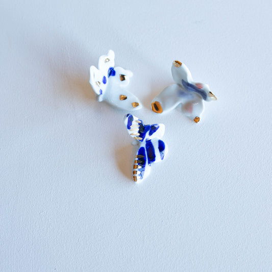 | Porcelain Butterfly set of Three