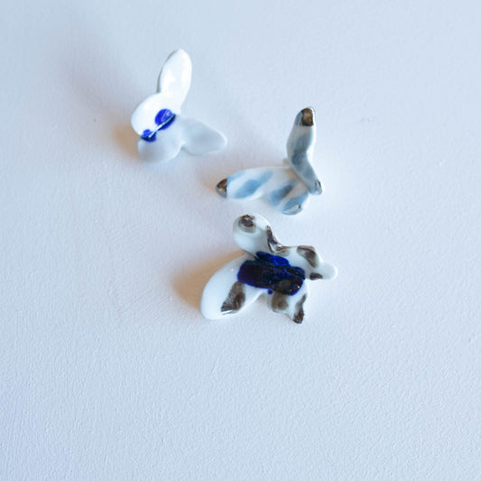 | Porcelain Butterfly set of Three