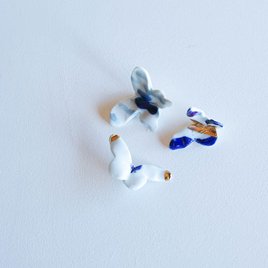 | Porcelain Butterfly set of Three
