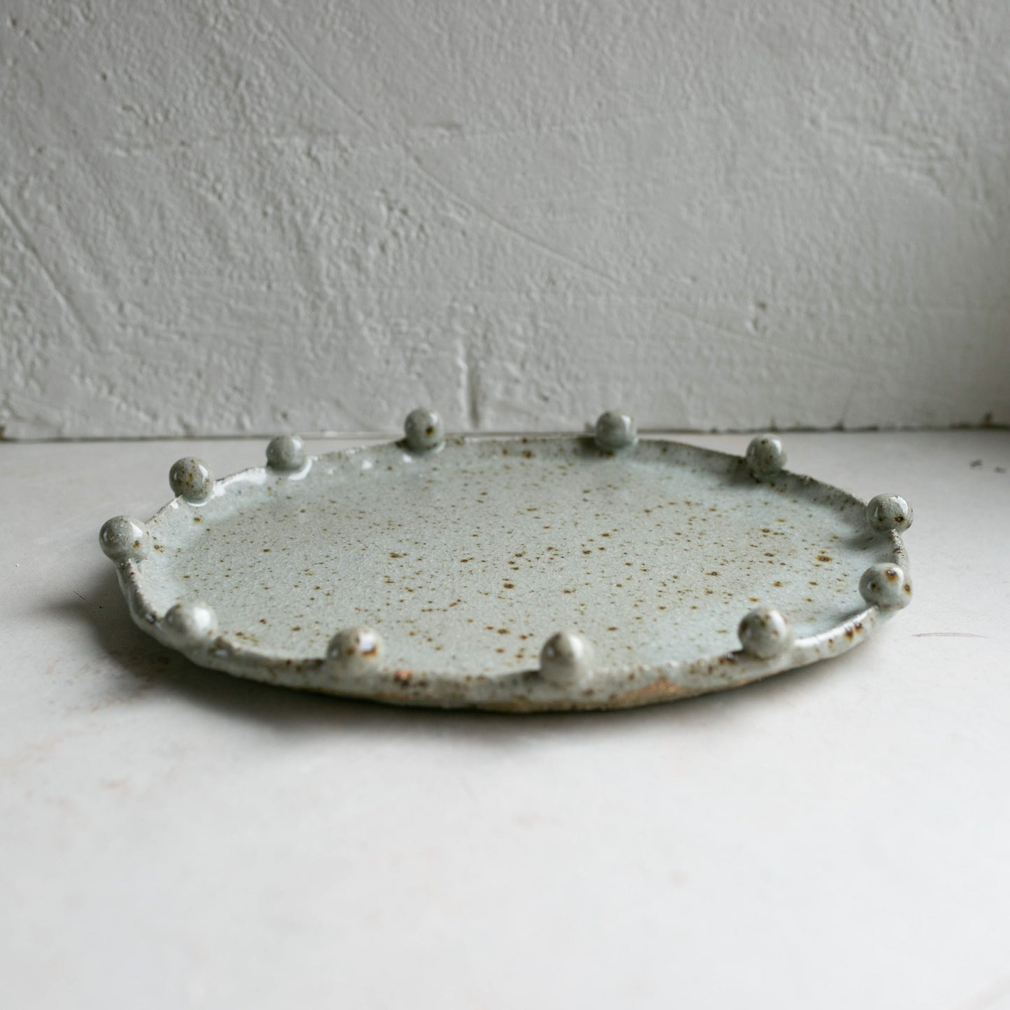 Penny Speckle | Oval Plate