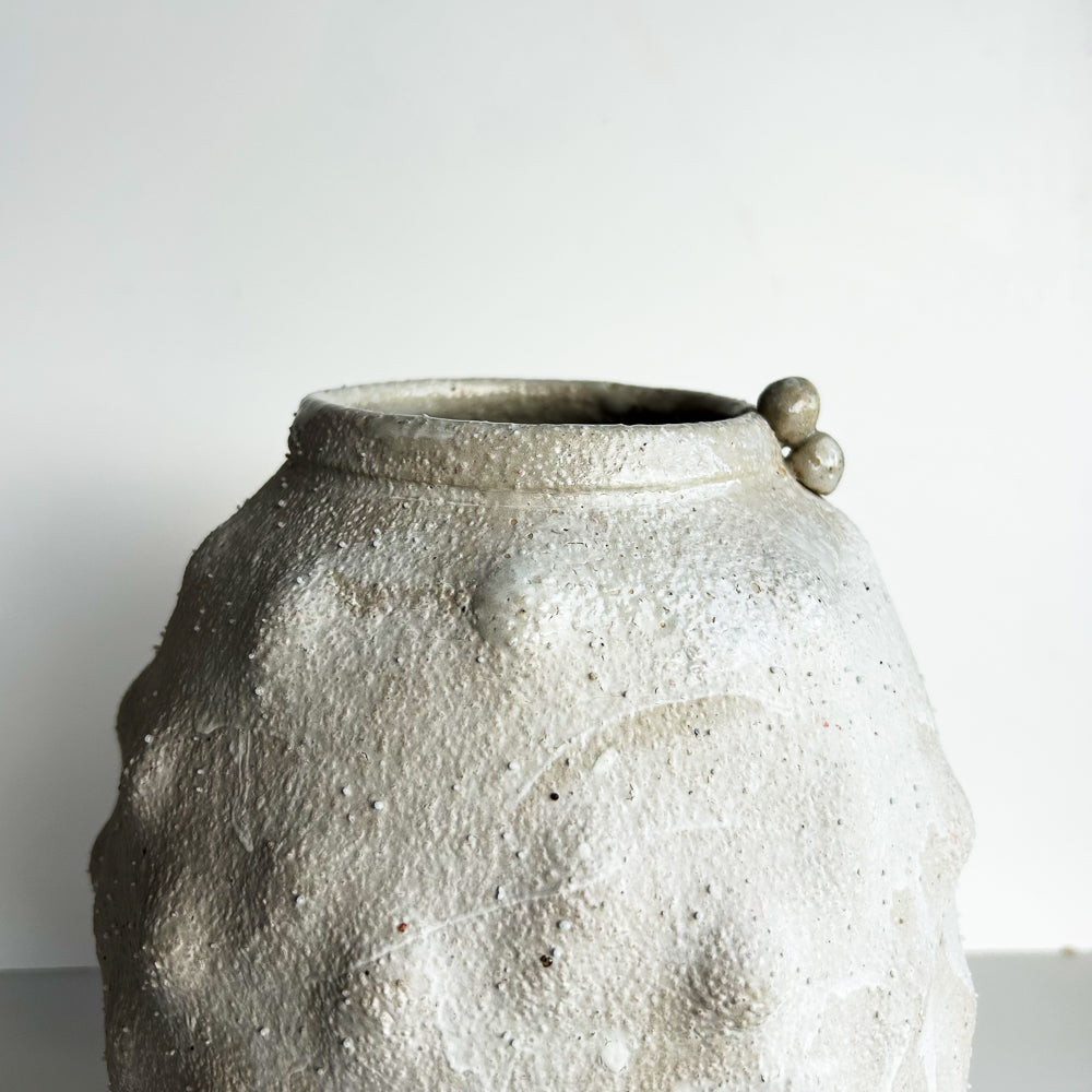 Large sand vase and salt pod
