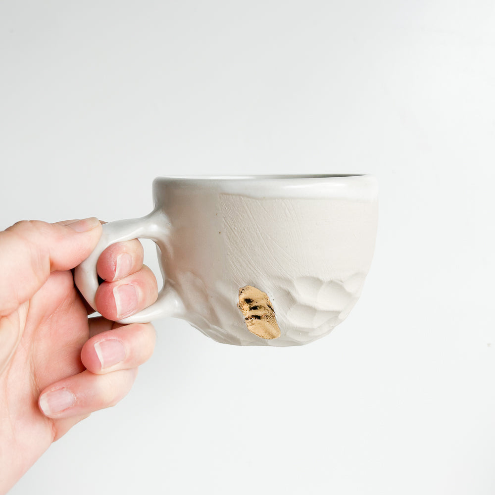 Hand carved cup set