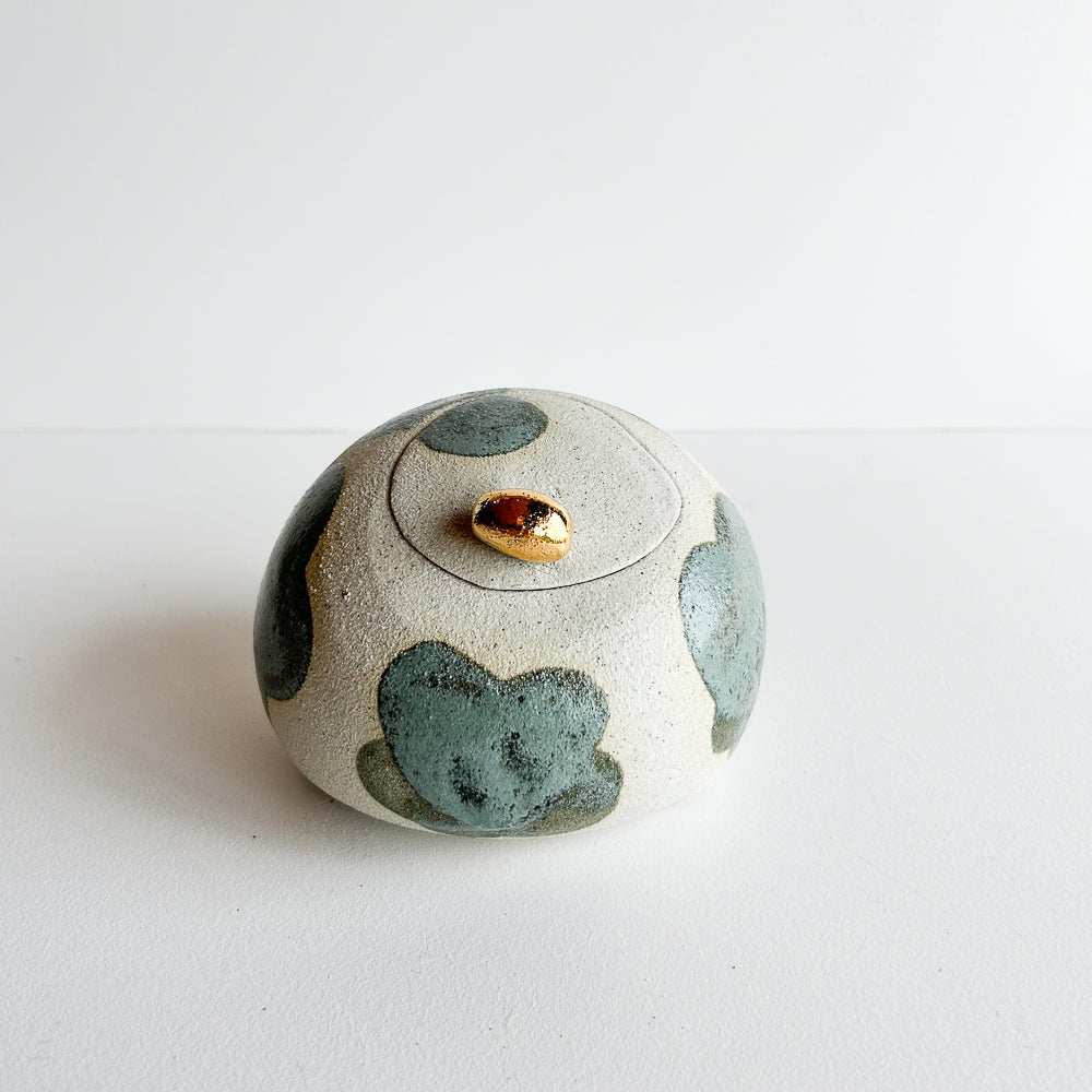 Lidded Salt Pod large Tilted