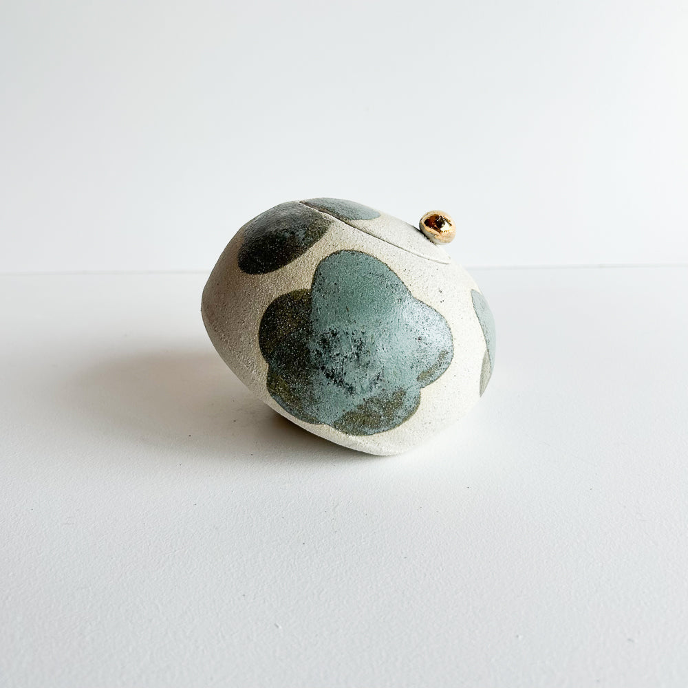 Lidded Salt Pod large Tilted