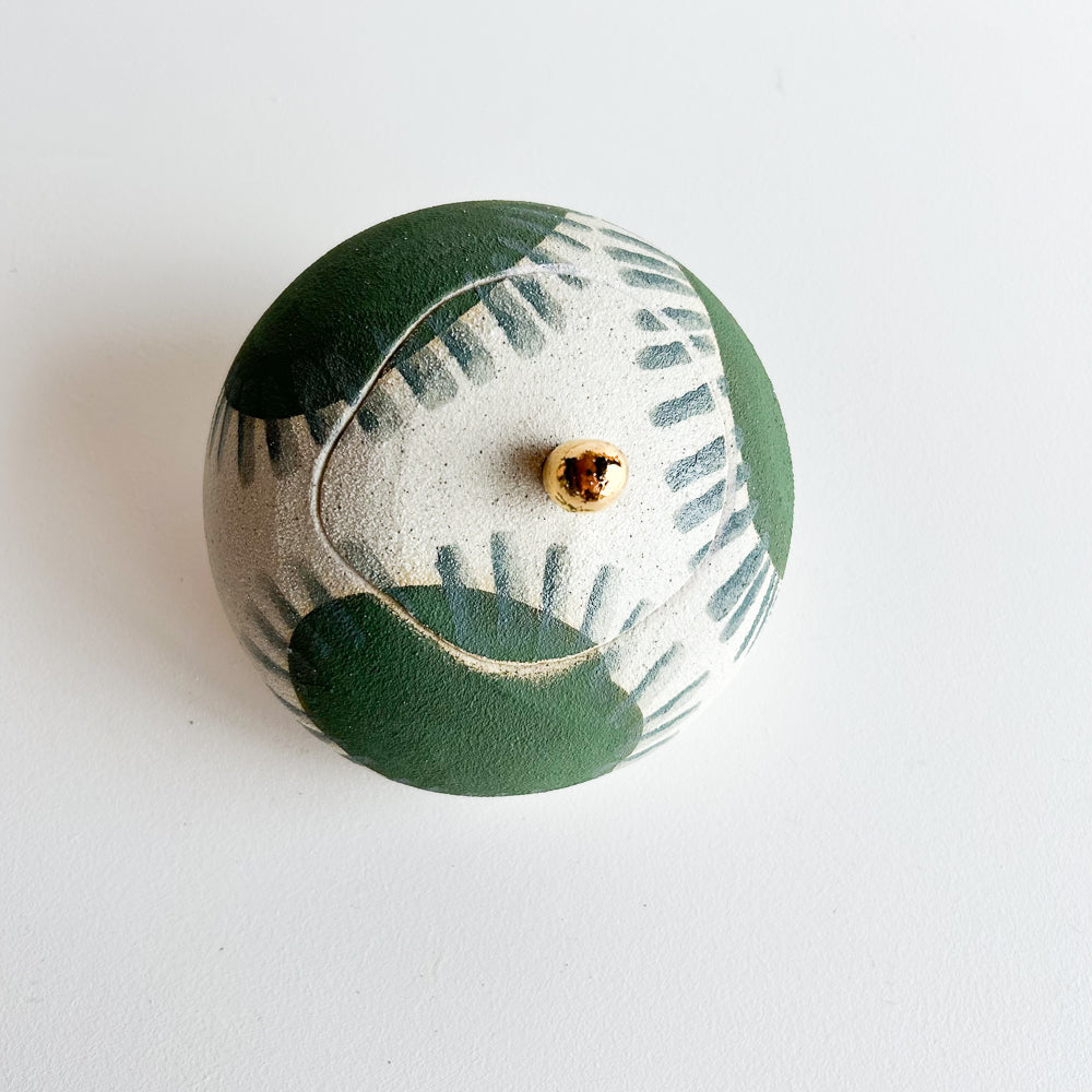 Lidded Salt Pod large Tilted