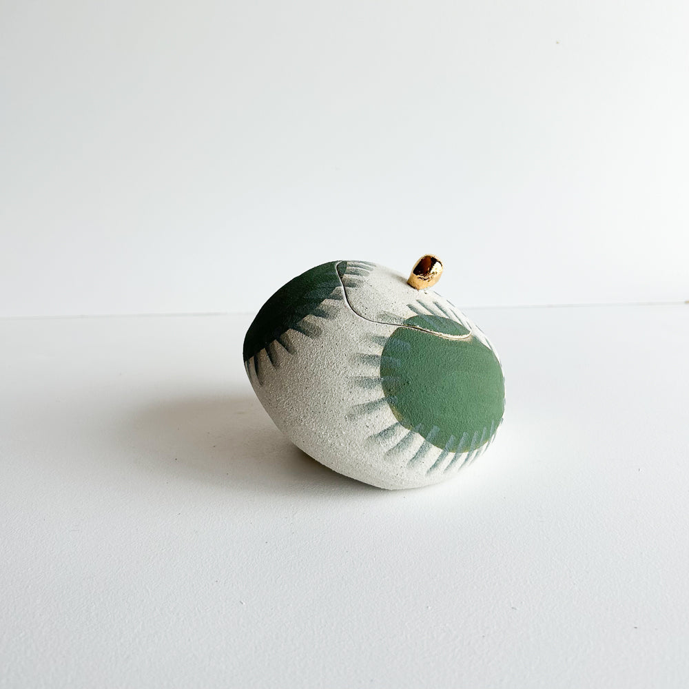 Lidded Salt Pod large Tilted