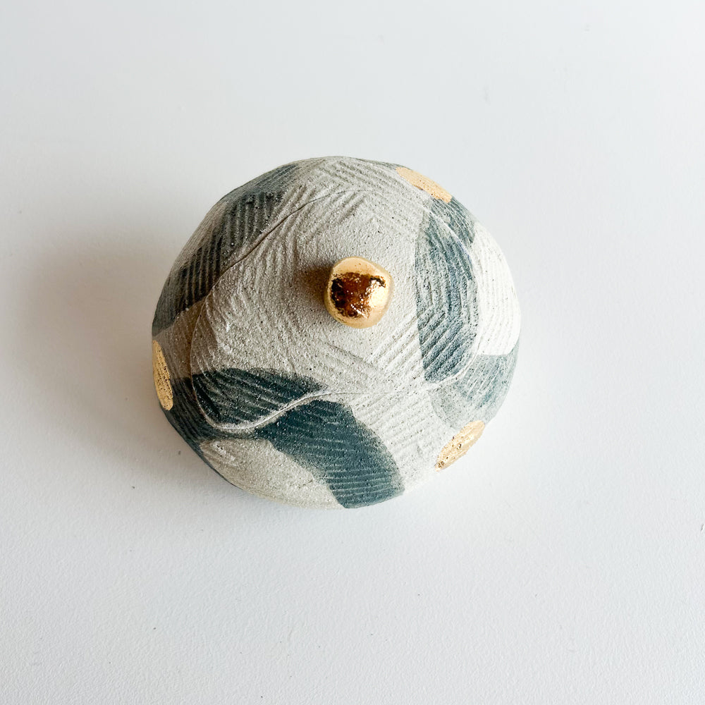 Lidded Salt Pod large Tilted