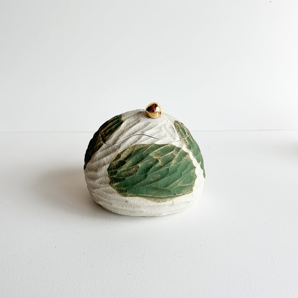 Lidded Salt Pod large Tilted