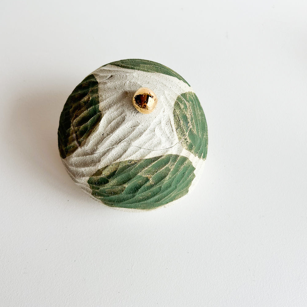 Lidded Salt Pod large Tilted