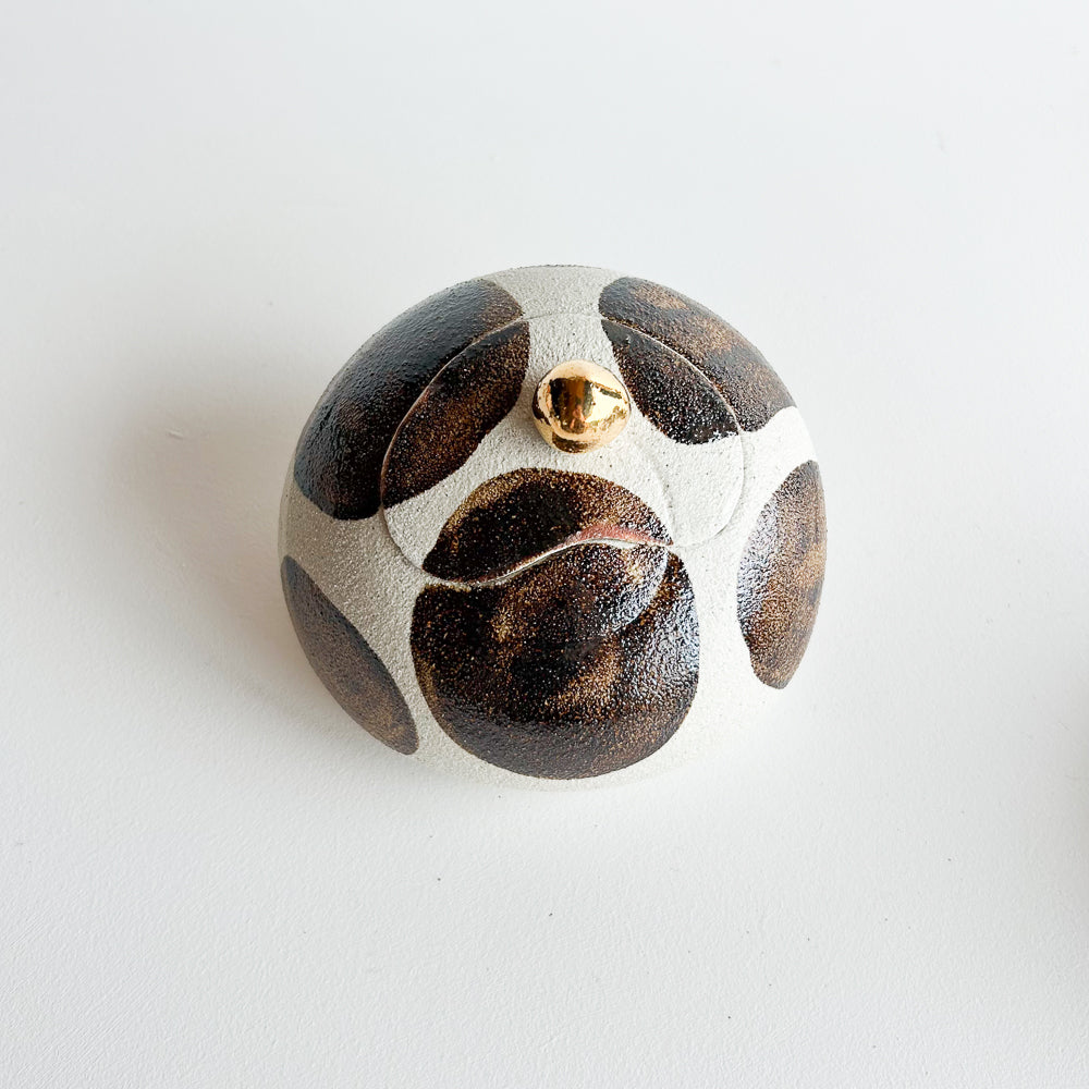 Lidded Salt Pod large Tilted