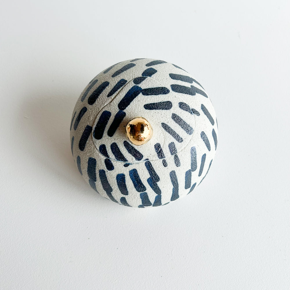 Lidded Salt Pod large Tilted