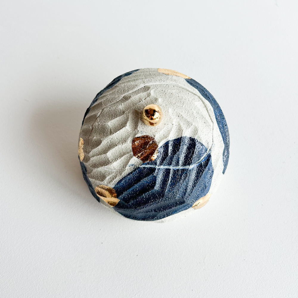Lidded Salt Pod small Tilted