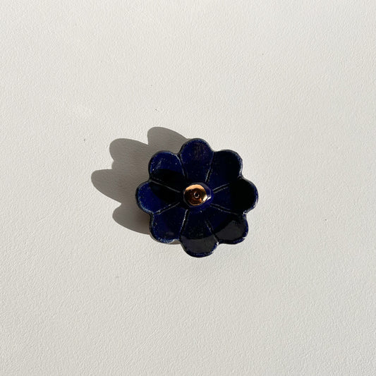 Matilda  | Stoneware flower Incense holder