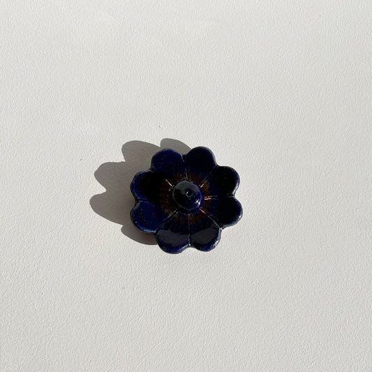 Matilda  | Stoneware flower Incense holder