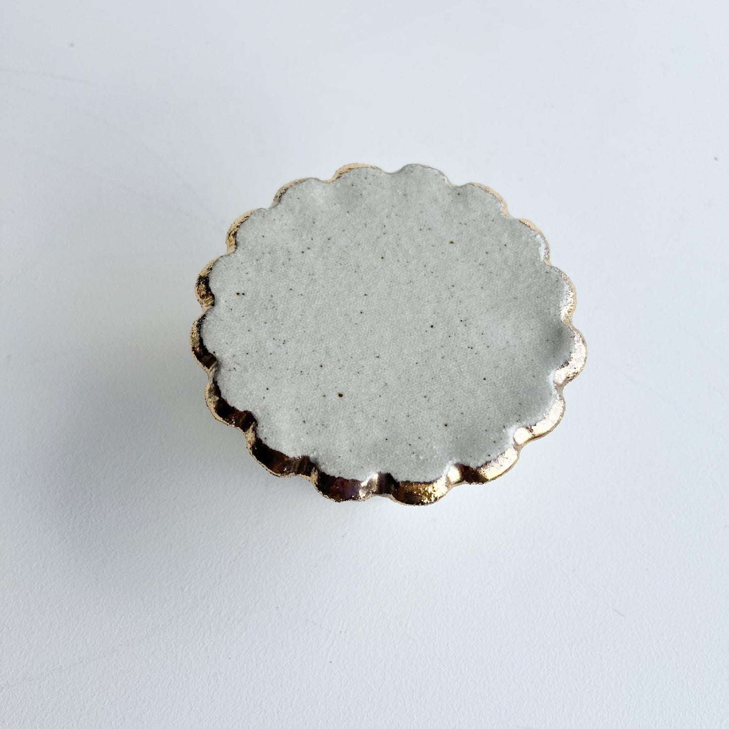 Penny gold detail cake stand SMALL
