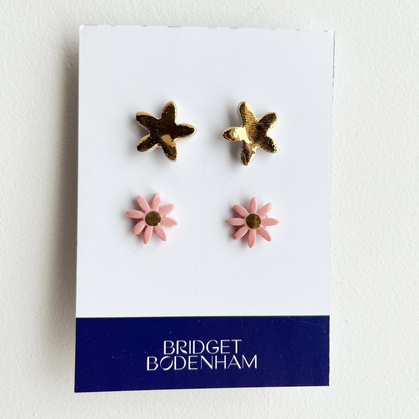 DOUBLE STUDS| Earring Pair