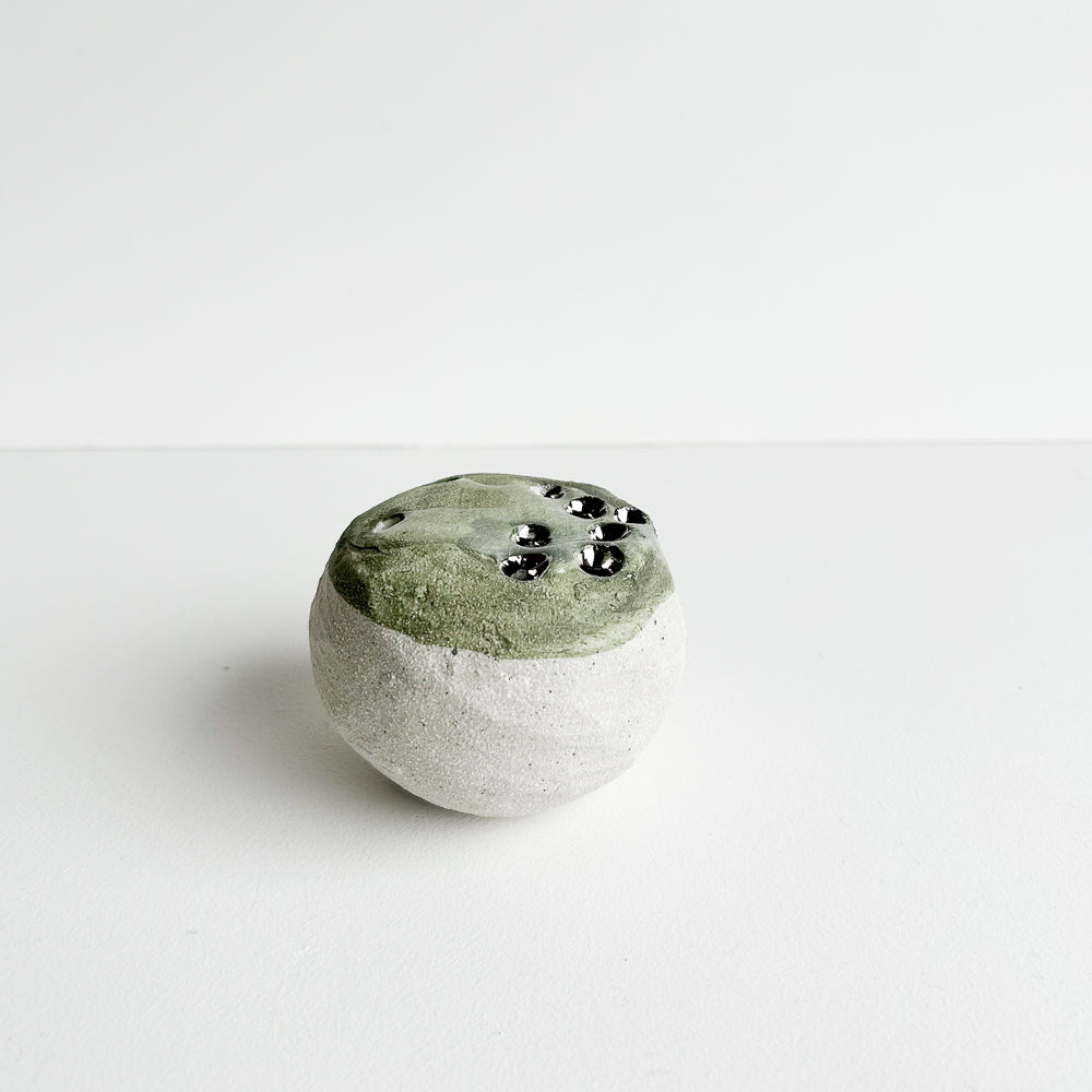 Stoneware rock vase