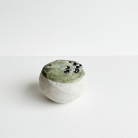 Stoneware rock vase