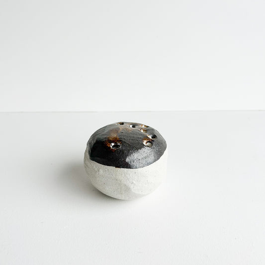 Stoneware rock vase