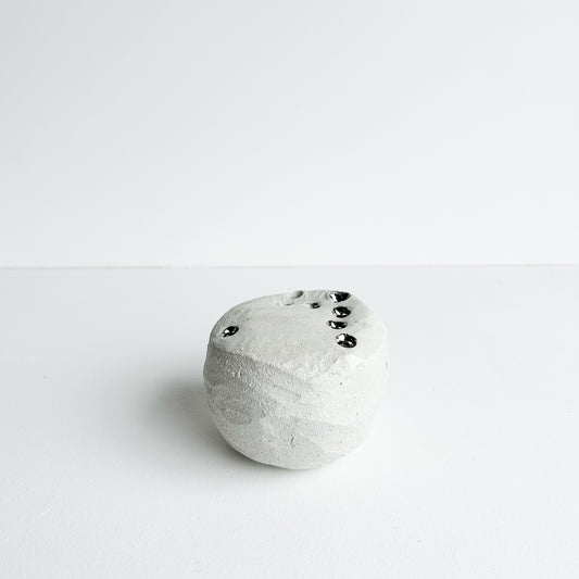 Stoneware rock vase