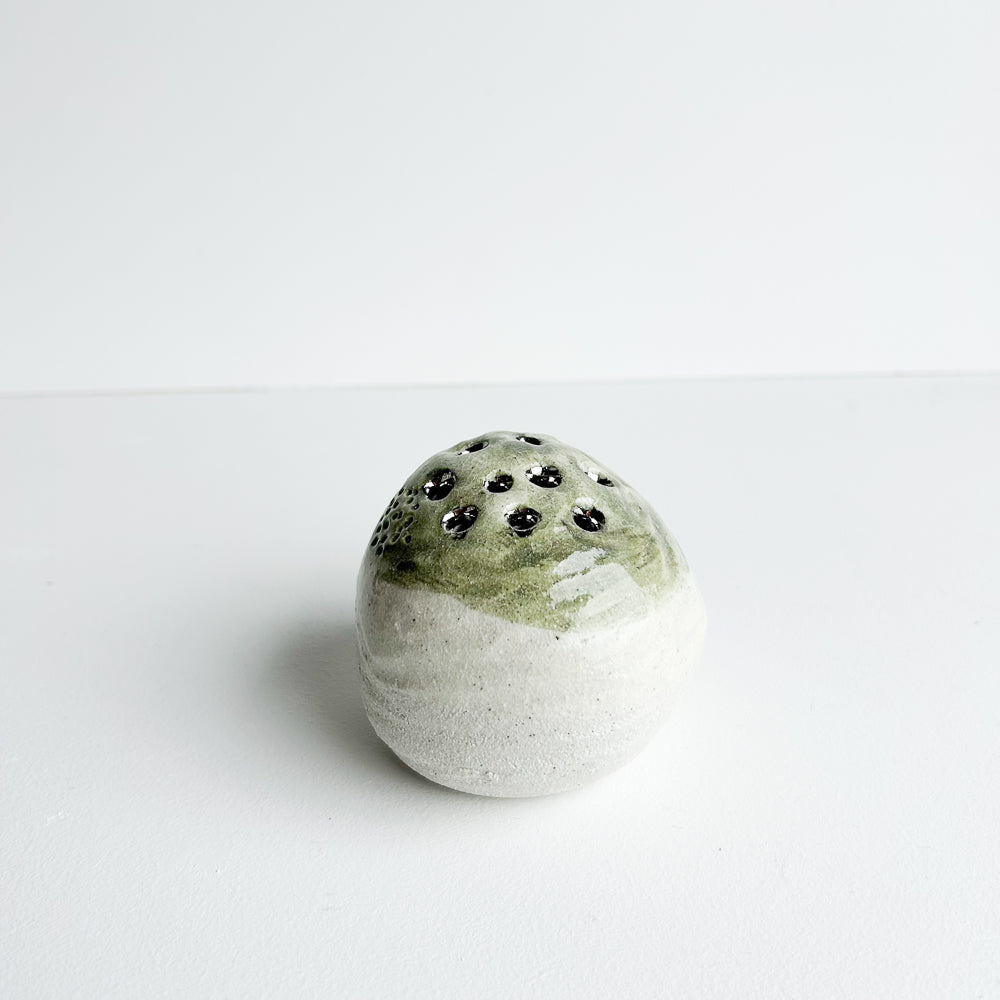 Stoneware rock vase