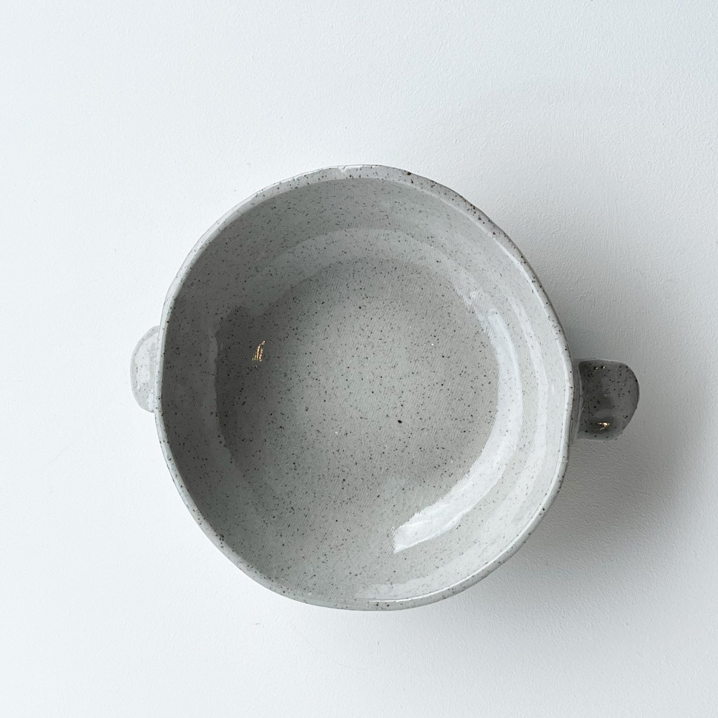 Wing bowl | Clear glaze | Strawberry Bowl