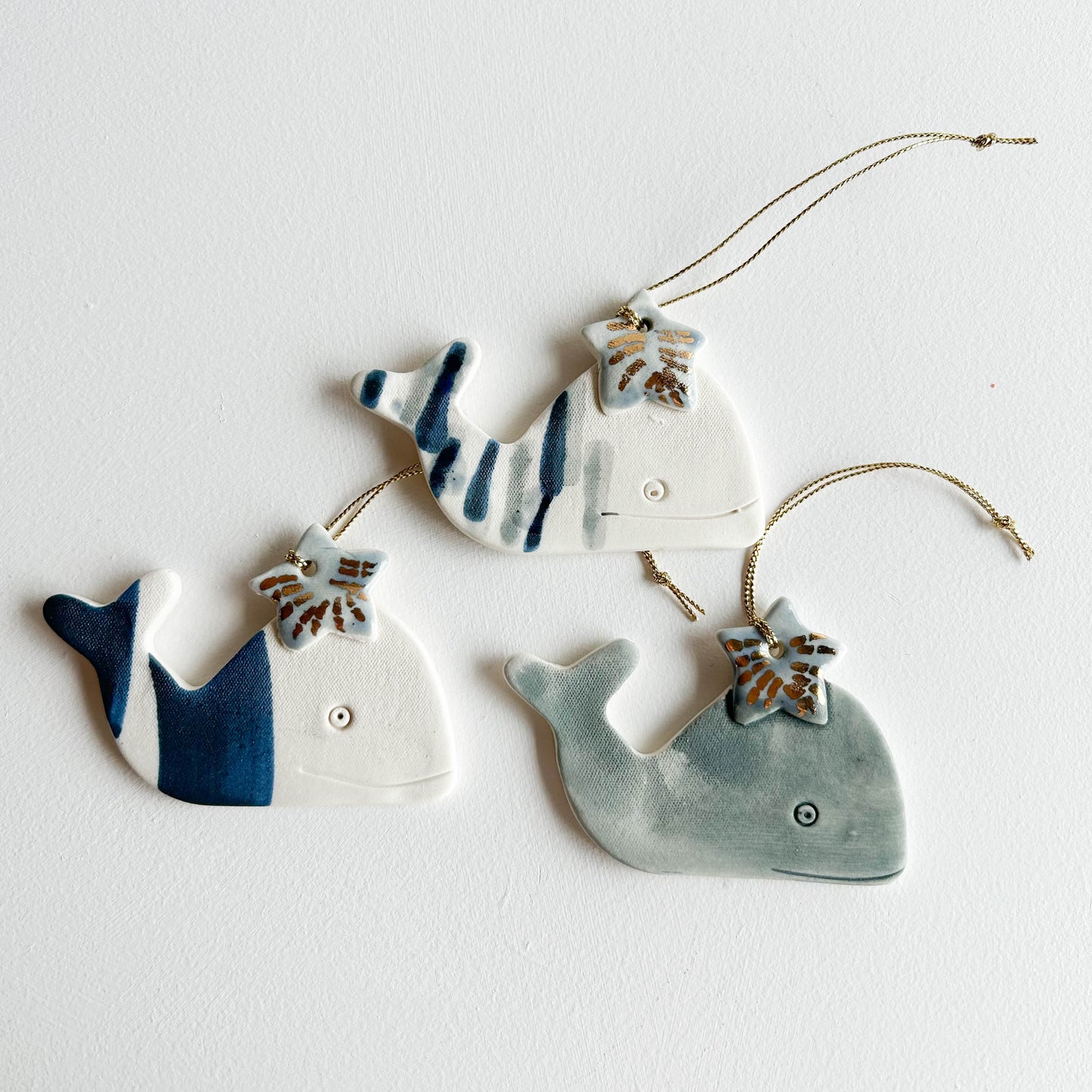 | Porcelain Ornament | set of three