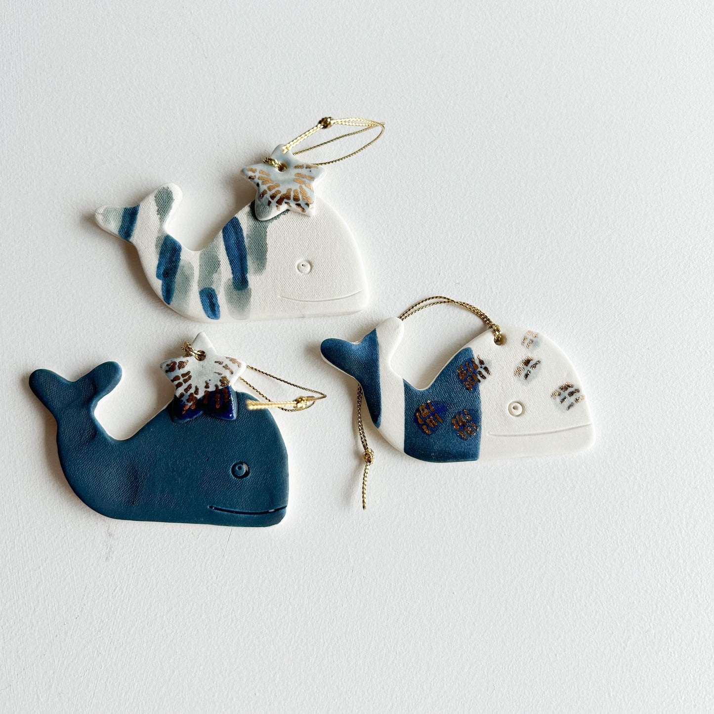 | Porcelain Ornament | set of three